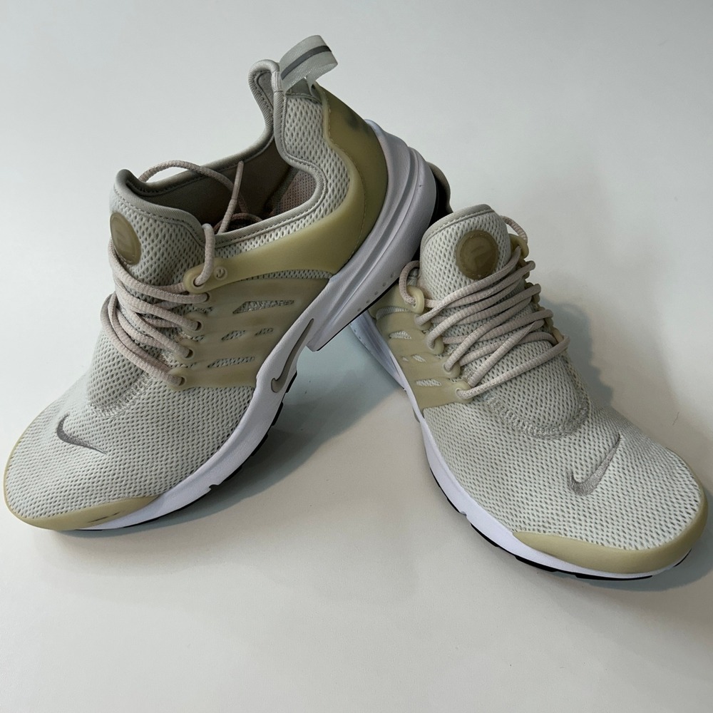 Nike Air Presto Oatmeal Linen Womens Sneakers 878068-102 Size 9
